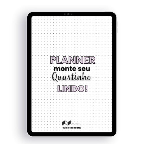Planner Quartinho Lindo